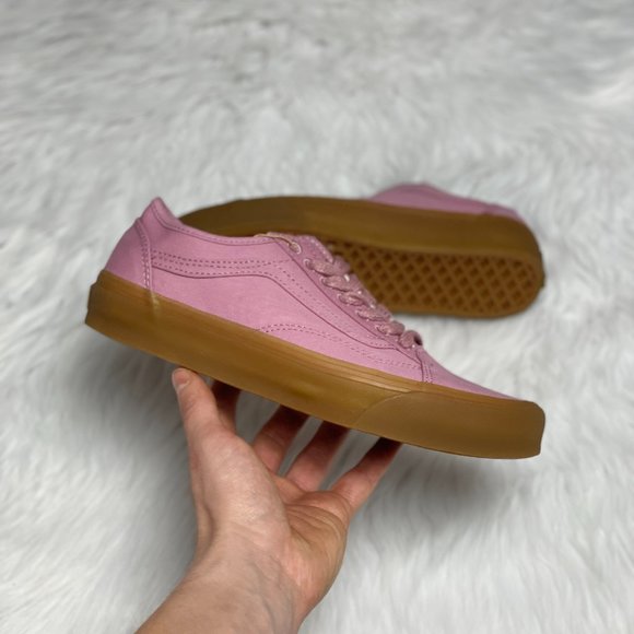 Vans Other - Vans Old Skool Low Mens Casual Shoes Pink VANS 025415 NEW Size 7/ WMNS 8.5